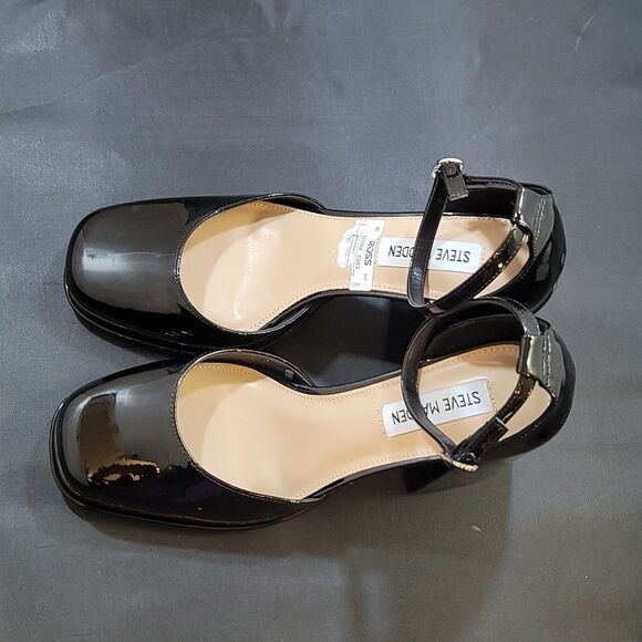 BRAND NEW STEVE MADDEN MIMI BLOCK HEEL WOMEN'S LOAFERS - Picture 7 of 15